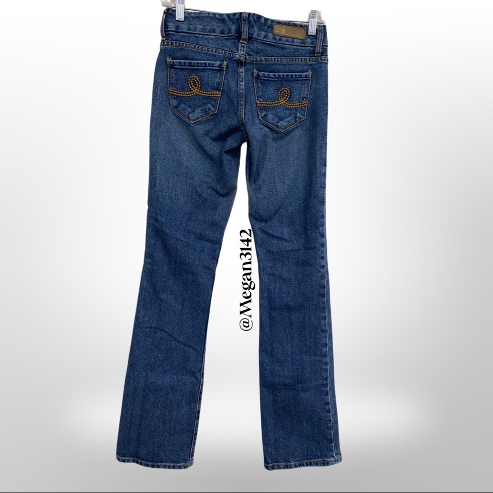 🦋HP🦋 Seven7 | Regular Boot Cut | 24 | Stretch | Embroidered Pockets | EUC - Picture 6 of 16